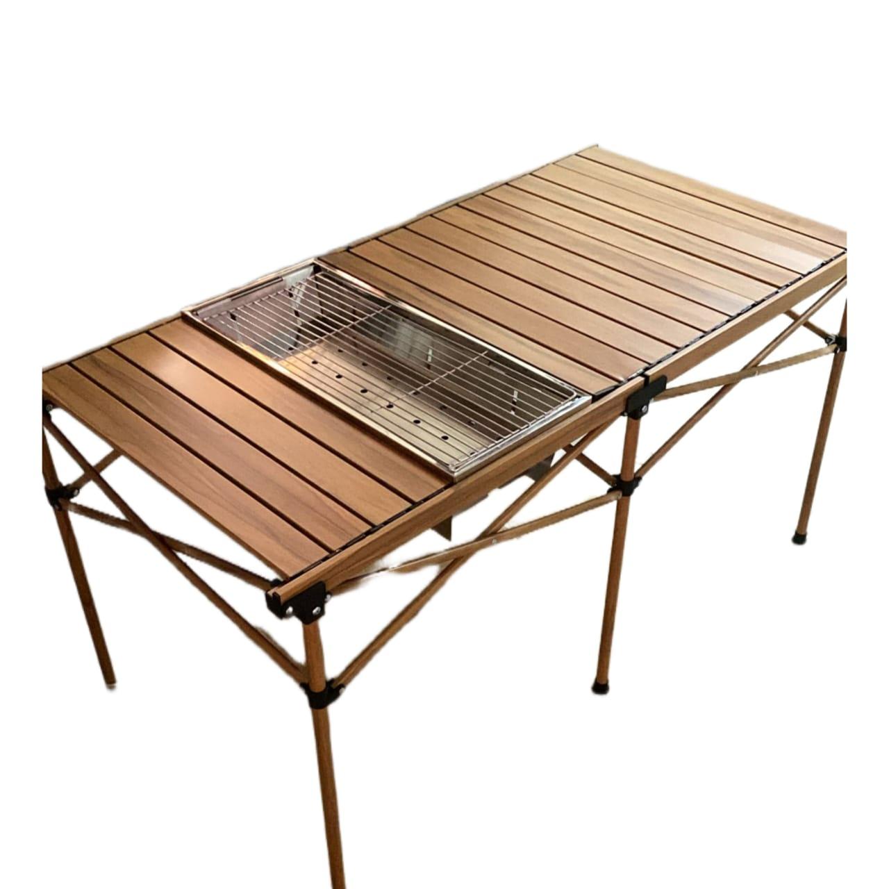 "طاوله الشيوخ  سفط مع دوه 120*60*60"